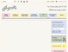 Tablet Screenshot of jaycotts.co.uk